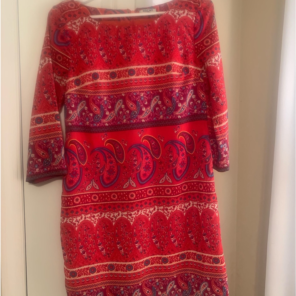 Bright, fun Old Navy dress! Size XS